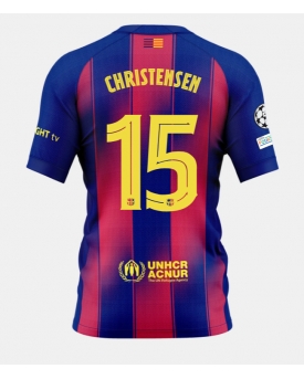 Billige Fotballdrakt Barcelona Andreas Christensen #15 Replika Hjemmedrakt 2025-26 Kortermet Billige Fotballdrakt Barcelona Andreas Christensen #15 Replika Hjemmedrakt 2025-26 Kortermet